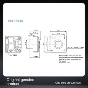 Sensor de Imagen Modular de Nivel de Placa con Puerto USB y Resolución de 2 Megapíxeles, Modelo DaA1920-30um/daA1920-30uc - Product Image 5