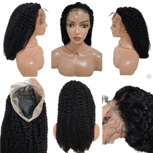 Promoción Letsfly: Pelucas de Cabello Humano con Encaje Frontal 360, Rizado, Liso o con Ondas, con Cabello de Bebé, de 14-28 Pulgadas, 250% de Densidad, para Mujeres - Product Image 1