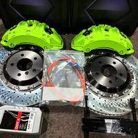 Kit d'étriers de frein de course haute performance à 6 pistons – Amélioration de freinage automobile pour jantes 19/20/21 – Compatible Porsche, Audi, BMW, Land Rover