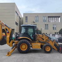 Retroexcavadora Usada CAT420 4x4 con Brazo Extensible, Original de Japón, Caterpillar 420F 420D, Buen Estado, Lista para Trabajar