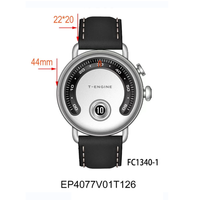 Montre mécanique Gear Train, montre multifonctionnelle pour homme, mouvement à heures sautantes, nouvelle montre mécanique pour homme, montre Gearbox