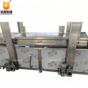 เครื่องทอดแบบสายพานสแตนเลสอเนกประสงค์ไฟฟ้า เครื่องทำฟาลาเฟลอัตโนมัติสำหรับสายการผลิตเฟรนช์ฟรายส์ - Product Image 2