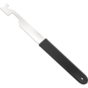 Juego de selección de cerradura plateada de acero inoxidable, Universal abridor de puerta, herramienta de tarjeta de derivación, suministros de cerrajero de Metal, marca HUANYU - Product Image 4