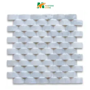 顶级制造商马赛克瓷砖高品质墙壁背景马赛克立方体3D瓷砖墙壁装饰马赛克3D现代墙板