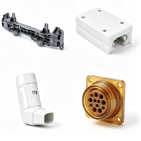 Pièces moulées par injection plastique sur mesure, connecteurs ABS PP, raccords de tuyauterie, boîtiers d'équipement, supports, composants de moule 0,01~0,05 mm