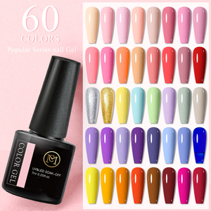 ColorMark Esmalte en Gel <span class=keywords><strong>para</strong></span> Uñas de 60 Colores Semi Permanente <span class=keywords><strong>para</strong></span> <span class=keywords><strong>Manicura</strong></span> y Nail Art, Soak Off <span class=keywords><strong>para</strong></span> Lámpara LED UV, Suministros <span class=keywords><strong>para</strong></span> Uñas - Product Image 1