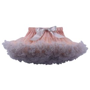 Ropa de baile personalizada para niña, falda tutú esponjosa de alta calidad, tutú de ballet con lazo, falda de ballet - Product Image 4
