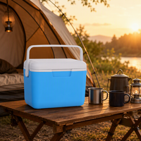 Glacière portable en plastique de 6 L, résistante à l'eau, conserve la fraîcheur jusqu'à 5 jours pour le camping, les pique-niques et les voyages