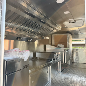 Sıcak satış tam donanımlı mobil otomat gıda römorkları kahve Kiosk aperatif Pizza barbekü Hot Dog otomat için dondurma arabası imtiyaz - Product Image 4