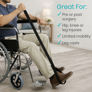 Correa Elevadora de Piernas Personalizada para Silla de Ruedas, Ayuda de Movilidad Postoperatoria para Lesiones de Cadera y Rodilla - Product Image 1