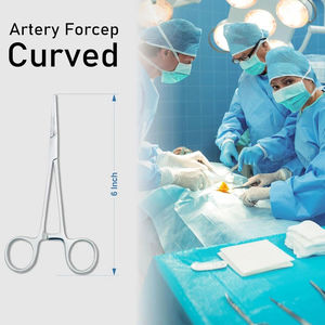 Pinzas Hemostáticas Curvas de Acero Inoxidable para Cirugía, Pinzas Mosquito para Arterias, Pinzas Crile para Arterias, Instrumentos Médicos Quirúrgicos al por Mayor - Product Image 3