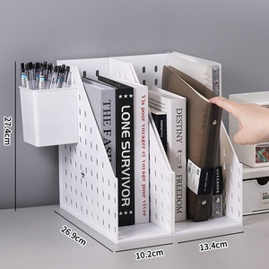 Clipboard văn phòng văn phòng phẩm tập tin tổ chức Máy tính để bàn lưới Trắng Giữ Tạp Chí với tờ báo giữ tập tin cuốn sách - Product Image 4