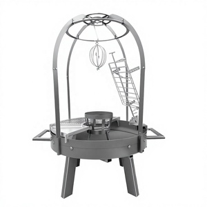 Parrilla de Carbón para Exteriores Estilo <span class=keywords><strong>Argentino</strong></span> de Acero Corten - Product Image 4