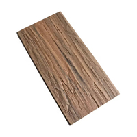 Panneau de terrasse composite 3D en grain de bois, imperméable et antidérapant, emboîtable, pour extérieur, en WPC, avec revêtement gaufré