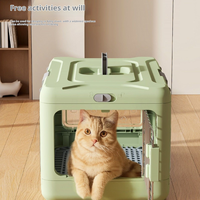 Chenil portable pour animaux de compagnie de nouvelle conception | Ventilation à 360 ° | Caisse de voyage pliable pour petits chiens et chats | OEM/ODM disponible