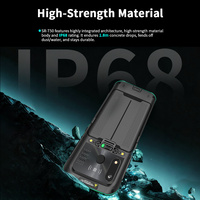 Escáner de Código de Barras PDA Industrial Resistente de 5.5 Pulgadas con Android 13, IP68, Terminal de Datos Móvil con Lector de Códigos QR