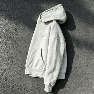 Custom Detachable Hood <b>Sweatshirt</b> Cotton/Bamboo Fiber Acid Wash Baggy <b>Oversized</b> Summer Sun Faded <b>Vintage</b> Distressed - Product Image 2