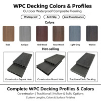 Kit complet de terrasse Produit durable Planches WPC