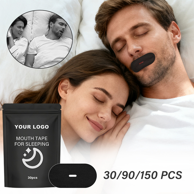 OEM Wholesale Medical Grade Gentle Adhesive Mouth Tape for Sleeping Anti Snoring
