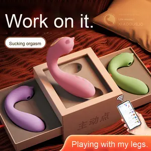 Mini-USB-betriebener G-Punkt-<span class=keywords><strong>Vibrator</strong></span> für Frauen der zweiten Generation "Little Monster" mit Saug-und Fern training für Orgasmus - Product Image 2
