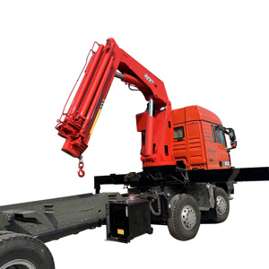Grúa Montada en Camión de 3.2T en Oferta con Pluma <span class=keywords><strong>Articulada</strong></span> Controlada con Control Remoto - Product Image 2