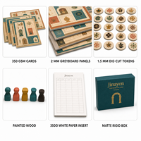 Jeu de société d'exploration muséale coopératif personnalisé, boîte rigide, puzzle d'artefacts, jeu de stratégie pour la formation en classe