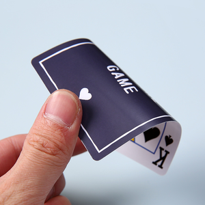 Baraja de póquer de 54 cartas con logotipo personalizado de alta calidad, impresión brillante para <span class=keywords><strong>promociones</strong></span> para pedidos a medida - Product Image 3