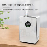 Diffuseur de parfum frais de climatisation mural commercial intelligent Affichage de bureau cubique 500 Source d'alimentation électrique 1 an