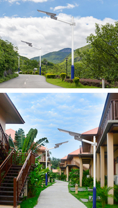 Hiqh calidad impermeable Ip65 al aire libre anochecer hasta el <span class=keywords><strong>amanecer</strong></span> 100W integrado todo en dos LED Luz de calle solar fabricante Zhongshan - Product Image 6