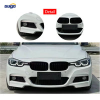 Pare-chocs avant GUGO M Tech F30 LCI pour BMW Série 3 F30 LCI 2015-2018 Berline – Cache de remplacement avec grilles