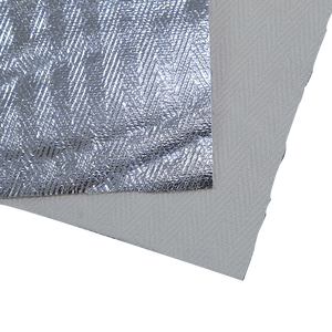 उच्च गुणवत्ता गर्मी प्रतिरोधी आग सबूत एल्यूमीनियम ग्लास फाइबर कपड़े शीसे रेशा रोल कपड़ा - Product Image 5