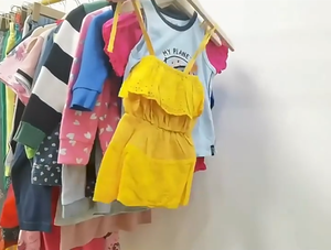 Ropa Infantil Barata al por Mayor para el Verano, Conjuntos de Vestidos para Niñas y Niños de 0 a 10 Años, Mezcla de Poliéster/Algodón - Product Image 5