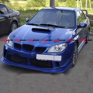 2006-2007 para <span class=keywords><strong>Impreza</strong></span> <span class=keywords><strong>WRX</strong></span> STI GDA GDB Kit de Carrocería ZeroSports Nuevo de Alta Calidad FRP Parachoques Delantero/Trasero Faldones Laterales Negro Atornillable - Product Image 3