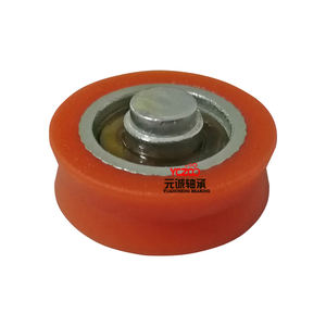 <span class=keywords><strong>Roulettes</strong></span> en nylon à rainure en V <span class=keywords><strong>pour</strong></span> rails de portes et fenêtres 6*21*7mm - Product Image 3