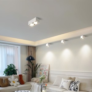 ไฟฝังเพดานอะลูมิเนียมทรงสี่เหลี่ยมสีดำ แสง LED สีขาวกลาง 4100K มาตรฐาน IP20 ปรับความสว่างได้ ใช้ไฟ AC 220V สำหรับแสงสว่างเชิงพาณิชย์ - Product Image 5
