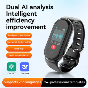 <b>Smart</b> Voice Recorder <b>Bracelet</b> With HD Noise Reduction Real-time Translation Summary Function For Business Meeting - Product Image 5