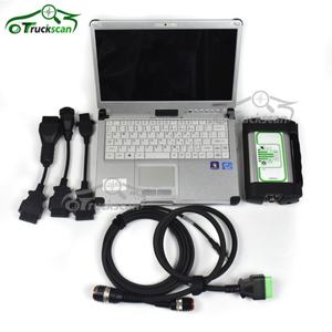 Interface de diagnostic pour camions Volvo Vocom 88890300 2.8 PTT pour Renault UD/Mack/Vocom, scanner d'interface Volvo, outil de diagnostic pour camions lourds + ordinateur portable CF31 - Product Image 1