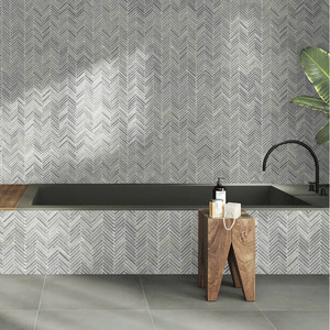 Mosaico Grey Arrows 30x30 cm 10 mm Finitura Opaca Bordi Irregolari Piastrella in Pietra Naturale - Product Image 4