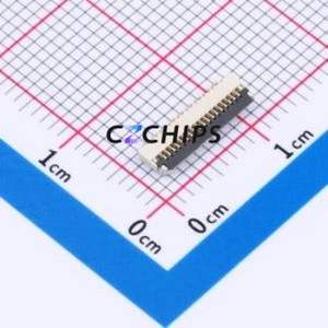 FPC-0.5FX-18PWBH10 FFC/FPC Connector SMD,P=0.5mm,Horizontal Mount Connector Flip Cover Type Bottom Contact 18P 0.5mm - Product Image 1