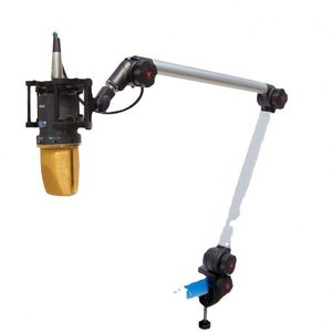 Alctron Ma614 Professional Flexible Adjustable Mic Holder Microphone Arm <b>Stand</b> Broadcast Suspensionboom Scissor Without Light - Product Image 6