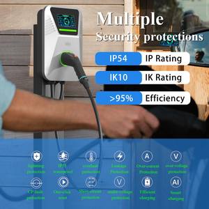 Station de recharge électrique pour véhicules électriques avec paiement, prépaiement, pour les bureaux commerciaux, les hôtels, les parkings, les communautés - Product Image 5