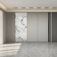 Panneau mural en charbon de bambou imperméable et ignifuge au design moderne pour les hôtels, les foyers et les murs de fond commerciaux