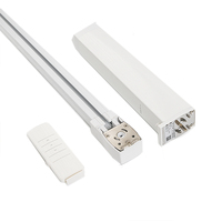 Venta al por mayor de alta calidad, motor de cortina inteligente Tuya WIFI de 28,5 cm con función de hotel RS485