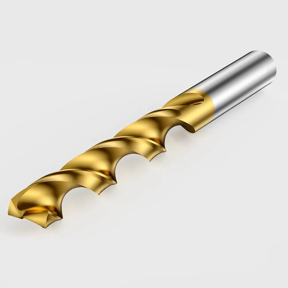 Metric system Finely processed manufacturing HSS straight shank twist drill bit