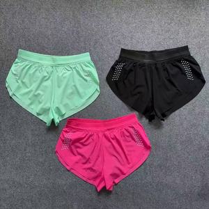 Shorts Deportivos de Cintura Alta para Mujer, Personalizados con Logotipo de Marca, para Correr al Aire Libre, Ligeros, para Maratón - Product Image 1