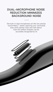 Occhiali Intelligenti con Traduttore AI per Oltre 100 Lingue, Controllo Touch, Assistente Vocale per Viaggi d'Affari, Riunioni e Comunicazione Multilingue - Product Image 6