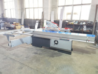 Scie à table coulissante automatique JINAN M-SHINE avec écran tactile, machine à scier le MDF