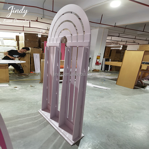 Arcoíris Acrílico JINDY, Soporte de Exhibición de PVC Acrílico para Decoración de Eventos, Arcoíris Acrílico Personalizado - Product Image 4