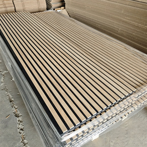 Panneaux muraux insonorisés personnalisés, panneaux acoustiques en bois pour la maison et le bureau - Product Image 4