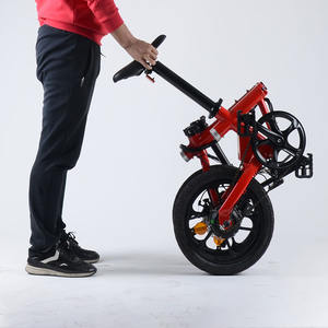 Hottech E Mint Bike 16 pulgadas Mini plegable eléctrico + bicicleta 250W 36V bicicleta eléctrica plegable Ebike rueda de radios - Product Image 6